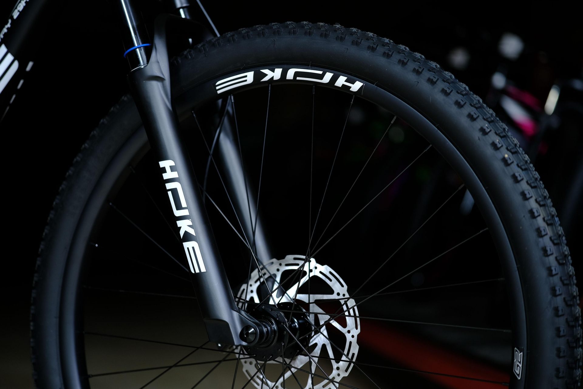 Обод 29 двойной усиленный ширина 36 mm, втулки алюминиевые на промах и осях HOKE 11 Way 29 HD матовый чёрный-белый 23